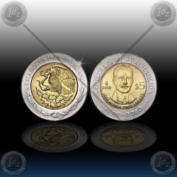 MEHIKA 5 Pesos 2010 "Jose Maria Pino Suarez"